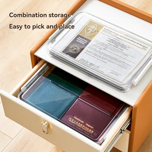 Boîte de rangement A4 plastique pour ne plus corner vos documents vitaux - 4