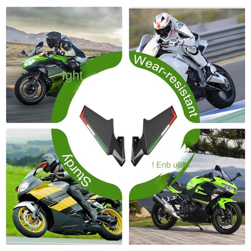 Ailerons de carénage de moto de rechange pour une finition parfaite