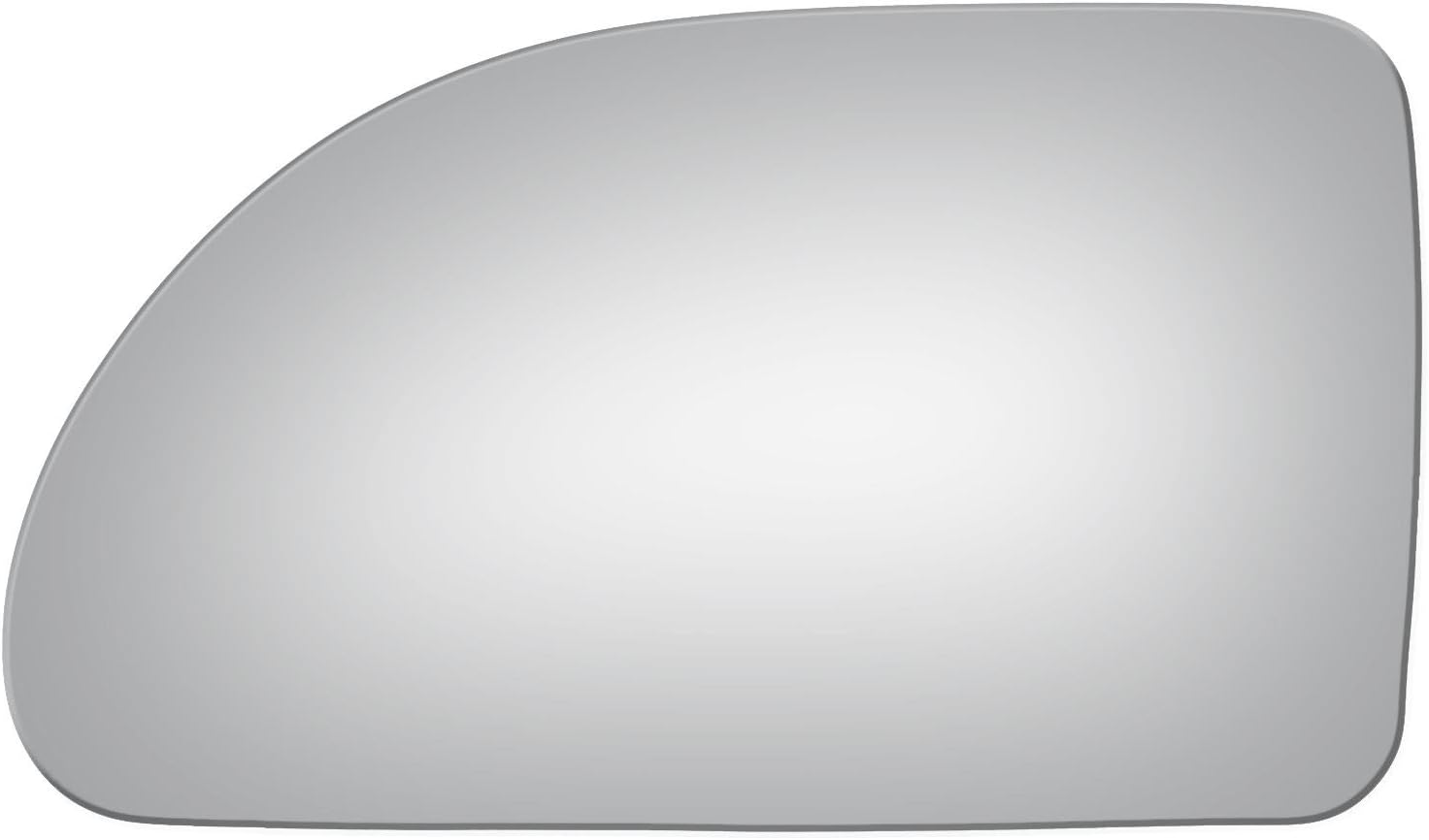 Burco 2955 Driver Side Replacement Mirror Glass Compatible with Chevy Equinox (2005 2006 2007 2008 2009), Pontiac Torrent (2006 2007 2008 2009), Saturn Vue (2002 2003 2004 2005 2006 2007)