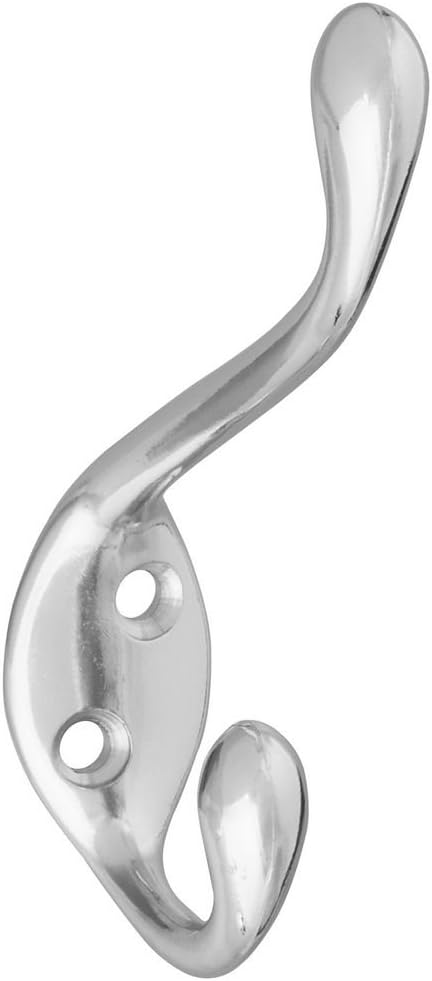 National Hardware N248-252 V167 Heavy Duty Garment Hook in Nickel
