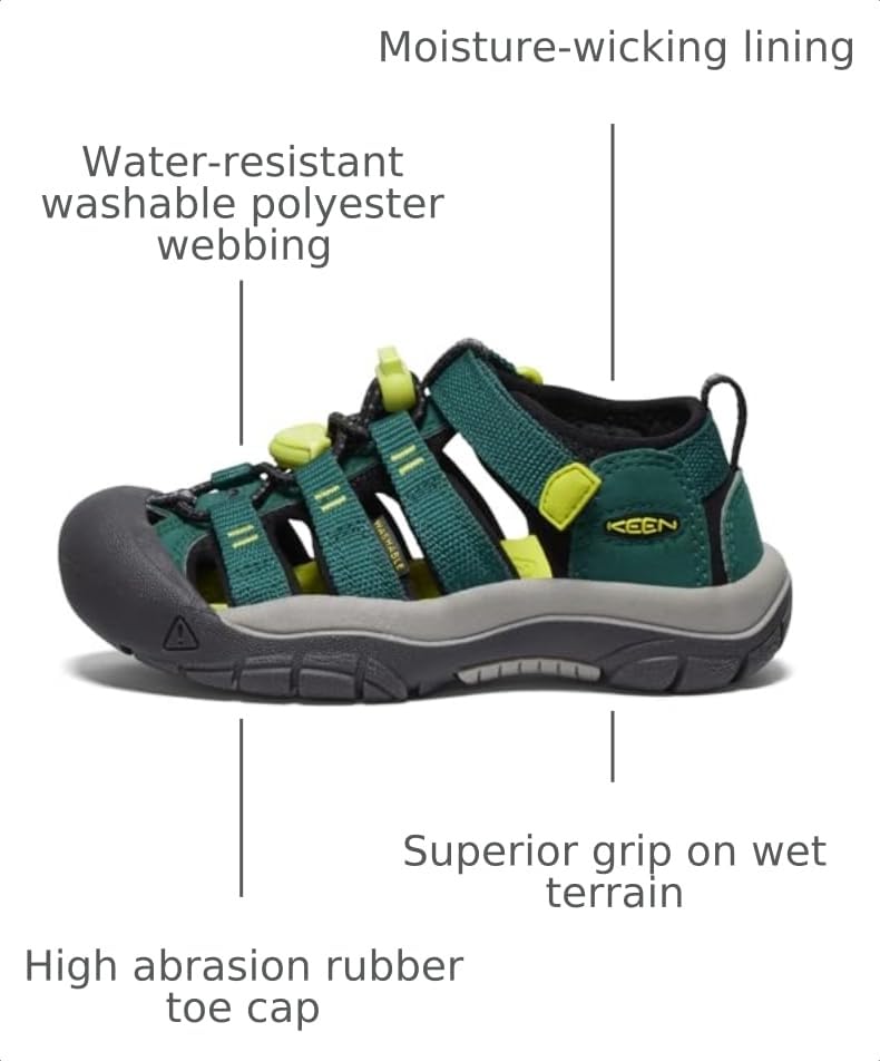 Image of KEEN Unisex-Child Newport H2 Closed Toe Water Sandals
