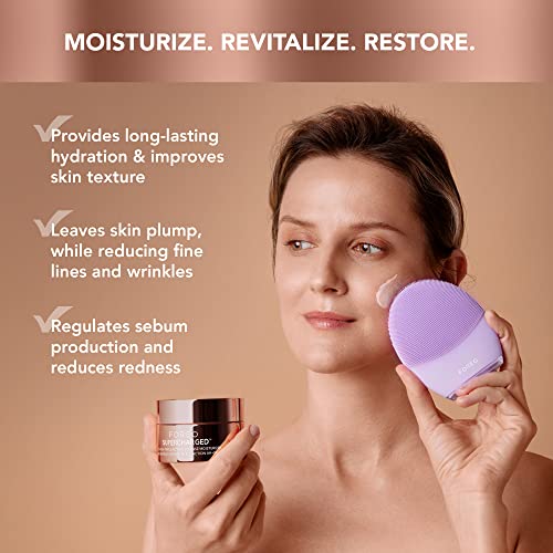 FOREO SUPERCHARGED HA+PGA Triple Action Intense Face Moisturiser, Wrinkle Day Cream for Face, Hyaluronic Acid & Squalane - Image 2
