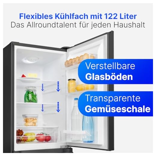 Bomann Kühlschrank mit Gefrierfach 143 cm