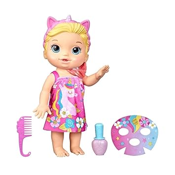 Hasbro Collectibles - Baby Alive - Glam Spa Baby Doll, Unicorn, Blonde Hair