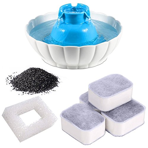 Filtros de repuesto para fuente de agua para mascotas miniatura 2