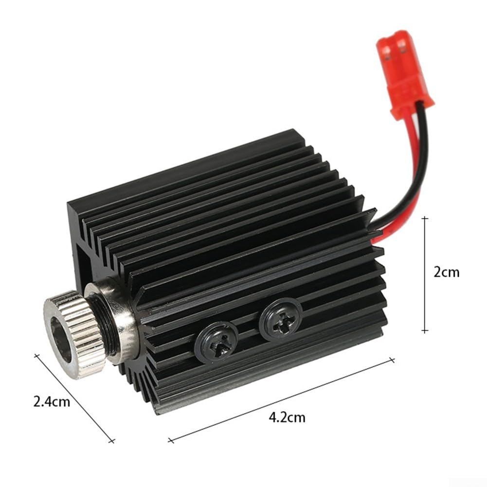Incisione laser 1000 mW blu-viola per legno, macchina per incisione fai da te con anello di messa a fuoco, alloggiamento in alluminio, controllo software, uso desktop