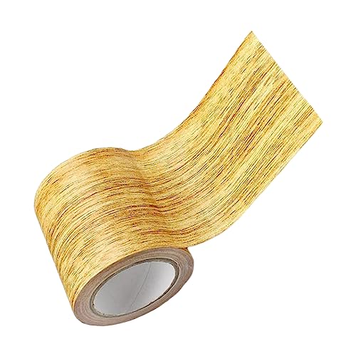 ZSRronngker Imitation Woodgrain Duct Tape Waterproof Floor Repair Tape Roll Strong Sticky Wood Grain Tape for Floors Windows