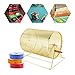 GUIAFUHYE Raffle Drum, Raffle Ticket Drum Lottery Cage Holds 5000 Tickets,200-300 Ping-Pong Balls,Professional Raffle Drawing Ticket Drum for Game Party