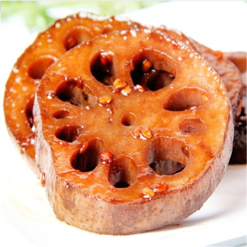 Qyz@ Chinese Hu Bei Special Leisure Snack Food: Spicy Halide Lotus Root(840G) #TOP2
