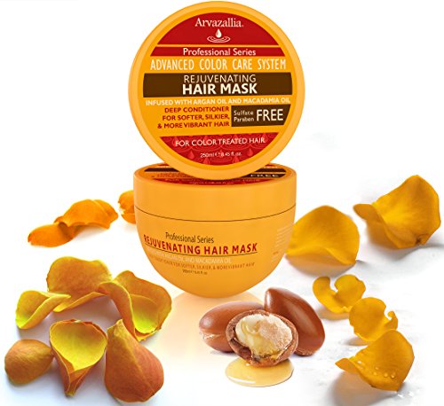 Arvazallia ACCS-MSK-85 Rejuvenating Hair Mask And Deep Conditioner For Color Treated Hair thumb #3
