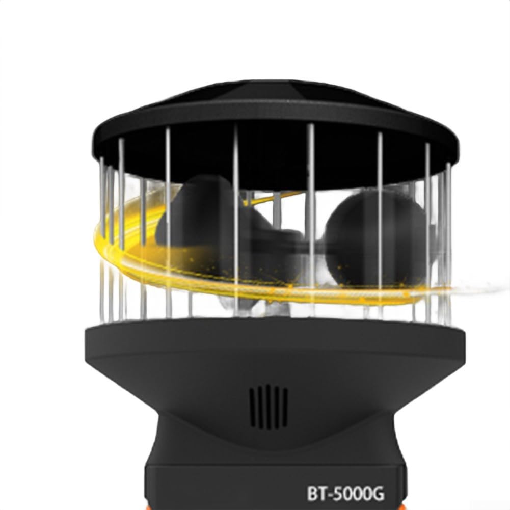 Anemometro digital con anemometro digital para usb-c | 5 unidades de medición de viento, sensor de carcasa de 360°, pantalla LCD Max/Min, carcasa de plástico y metal