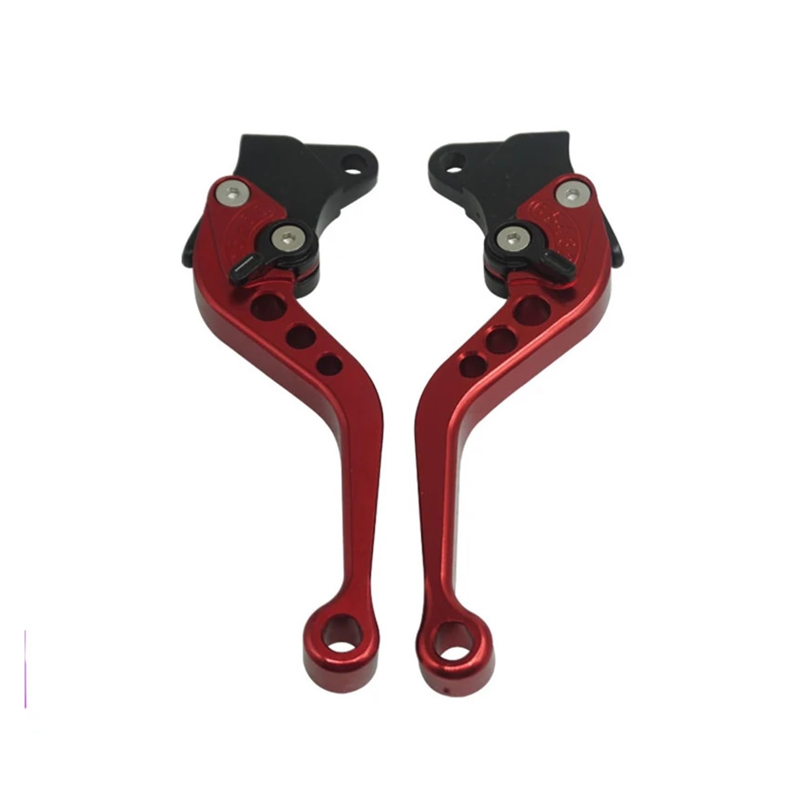 Abdktmnx Red Universal Motorcycle Clutch Brake Handle Drum Lever For Cg125 Handle Clutch Lever Brake Motorcycle Accessories Handlebar Clutchs Brakes Levers