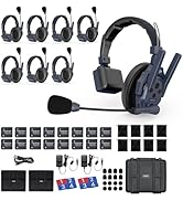 Amazon.co.jp: SYNCO XTALK XPRO9 ワイヤレスインカムヘッドセット