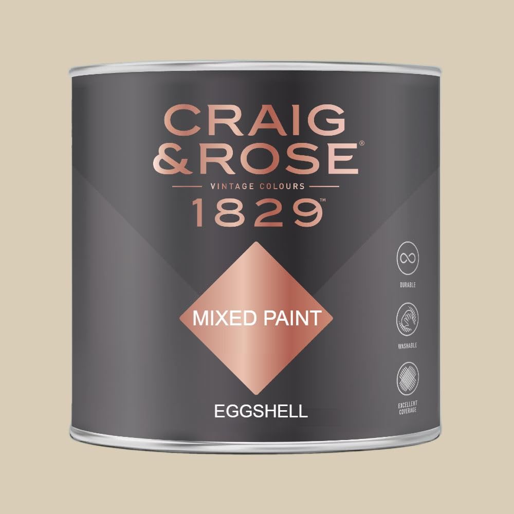 Paint Stop CRAIG & ROSE 1829 EGGSHELL HEMP BEIGE 750ML
