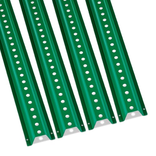VEVOR 6FT U-Channel Sign Post, 4Pack Green Heavy Duty Steel Fixed Fence Post