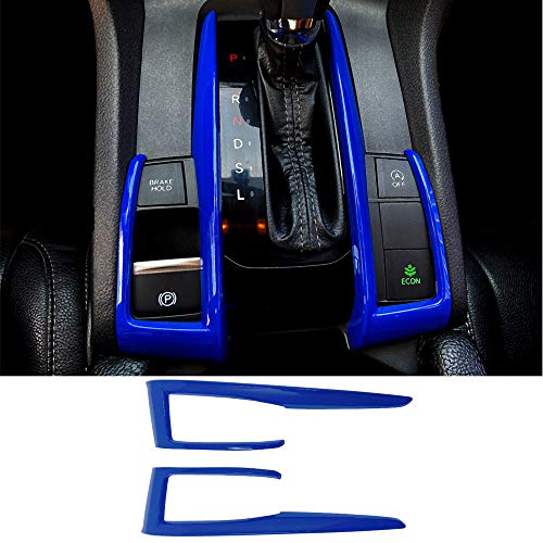 ABS Gear Box Trims Shift Transmission Decoration Sticker Cover Blue For Honda 10th Gen Civic 2016 2017 2018 2019 2020 ABS Gear Box Trims Shift Transmission Decoration Sticker Cover Blue For Honda 10th Gen Civic 2016 2017 2018 2019 2020
