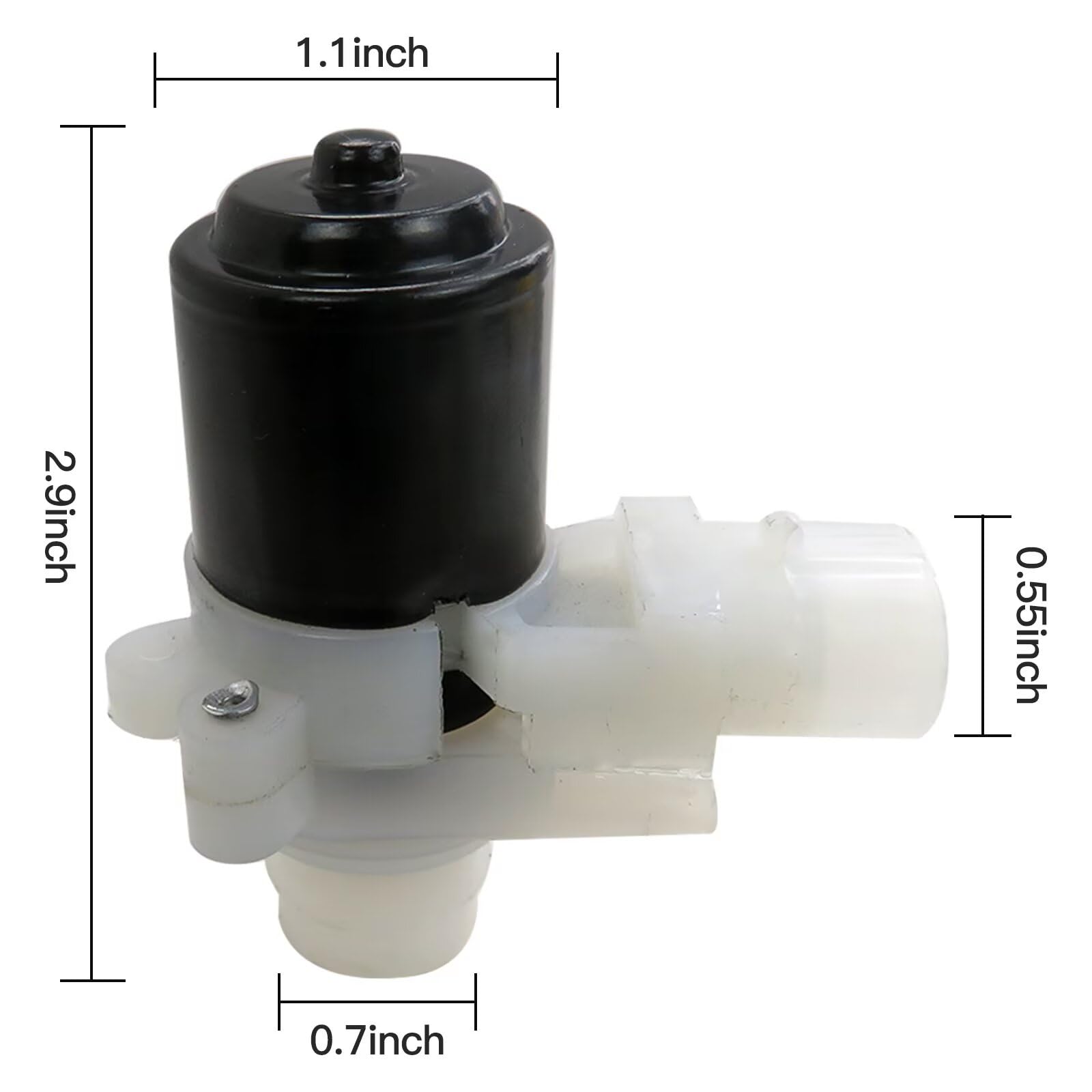 ◆めん◆ New Windshield Wiper Washer Fluid Pump 104307 For Peterbilt