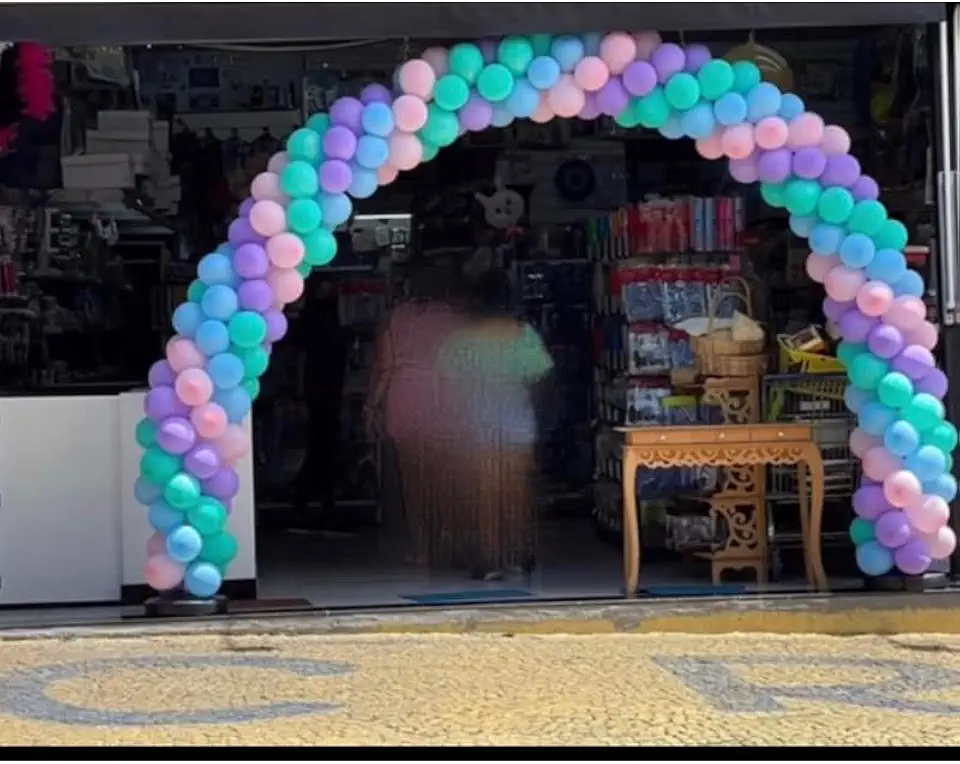 Kit Arco Desmontável Para Decoração Com Balões.