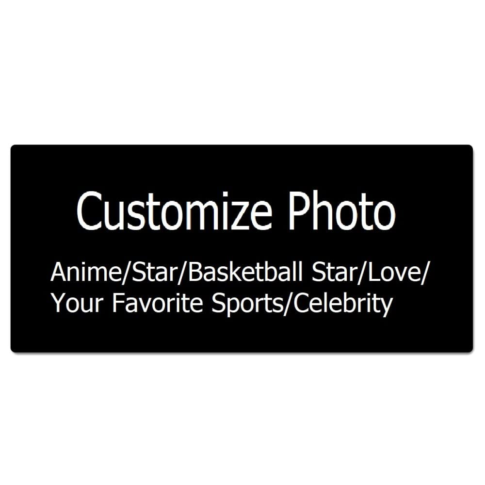 Personalized Gaming Mouse Pad with Stitched Edges,Japan Famous Mount Fuji Mouse Pad 900*400mm XXL Professional Large Mouse Pad & Computer Game Mouse Mat For Playing Game Custom Photo,Custom made