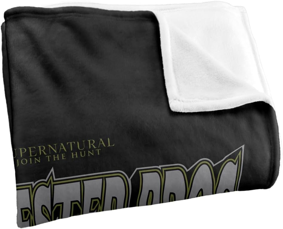 Supernatural Blanket, 60"x80" Winchester Bros Silky Touch Super Soft Throw Blanket