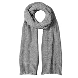 Pleneal Scarf for Women,Soft Chenille Winter Scarves, Womens Warm Scarf for Cold Weather,Light Grey