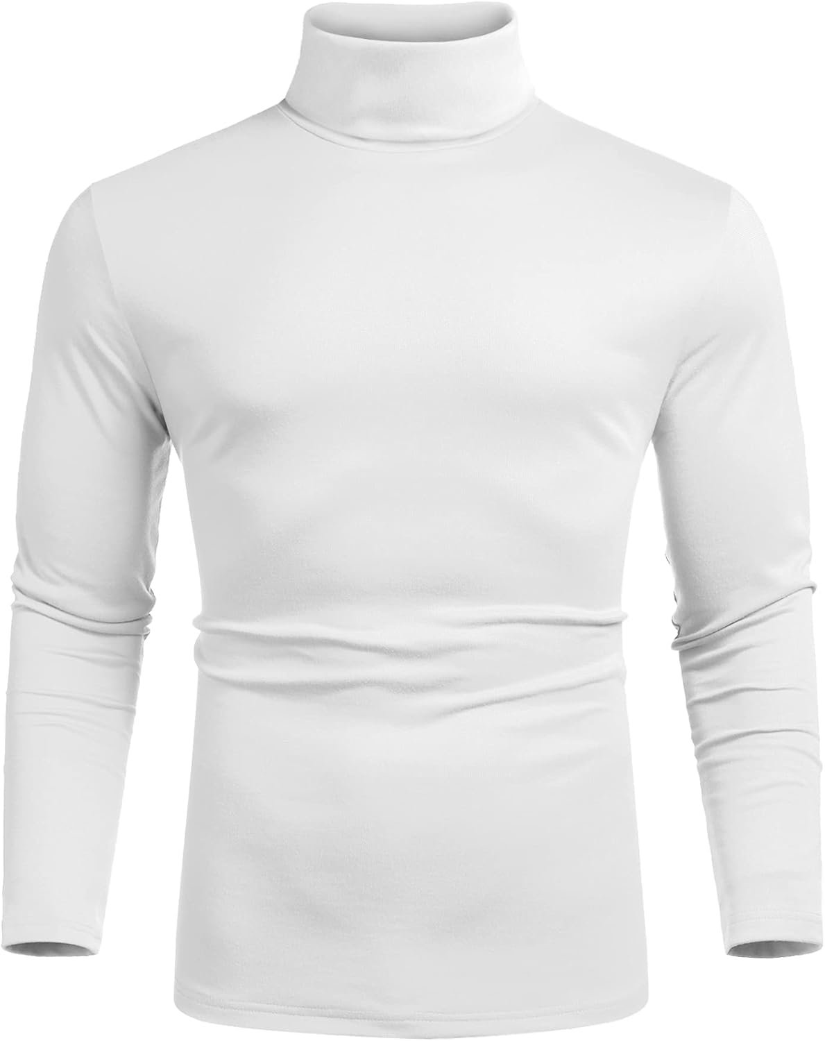 COOFANDY Men's Slim Fit Basic Turtleneck Long Sleeve Lightweight Pullover Sweaters Casual Knitted Tops - Image 7
