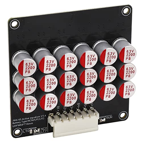 Módulo ecualizador activo para baterías Mingzhe para transferencia eficiente de energía, equilibrador para baterías Li-ion, LiFePO4 y LTO, diseño compacto, 1 unidad miniatura 2
