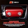 OBD2 Port Lock, Anti-Theft OBD Port Protector for Cars, Trucks and SUVs, OBD-II Connector Security Blocker (Red) #1