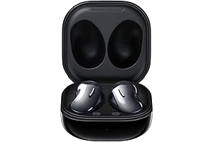 Samsung Galaxy Buds Live True Wireless Earbuds and Wireless Charging Case - Mystic Black