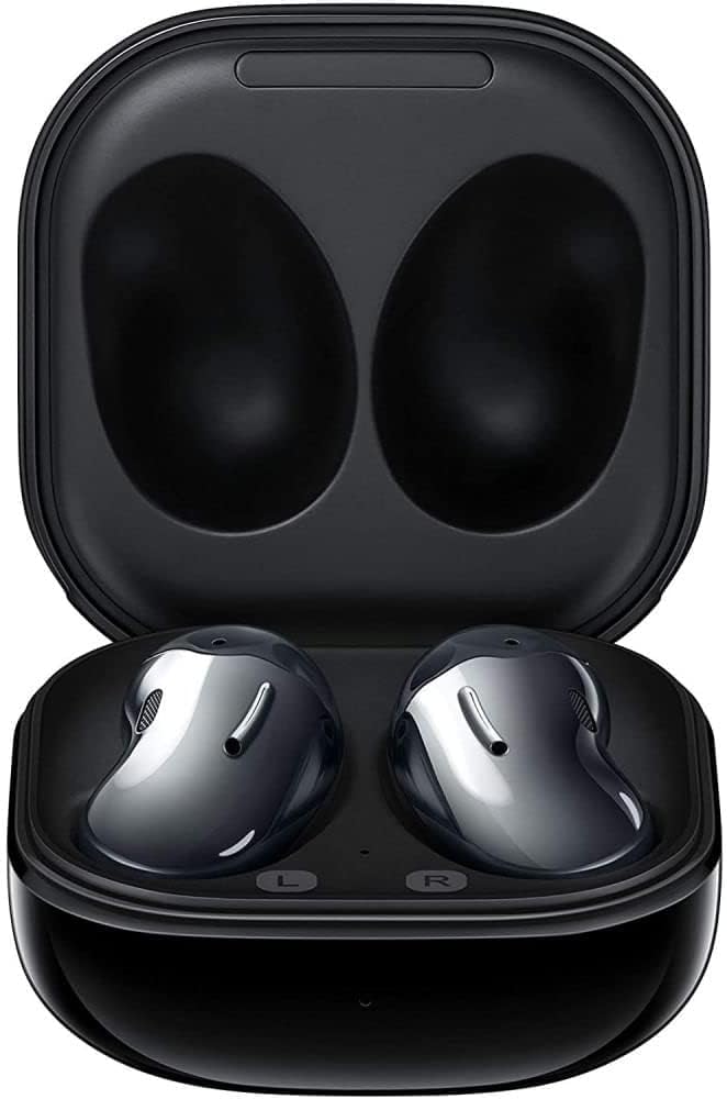 Samsung Galaxy Buds Live, True Wireless Earbuds w/Active Noise Cancelling (Wireless Charging Case Included), Mystic Black (US Version)