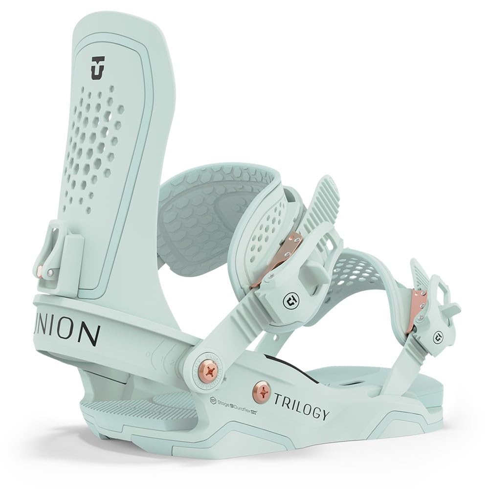 Amazon.com : Union Trilogy Womens Snowboard Bindings, M, Seafoam