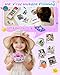 Usteetic Kids Instant Printing Camera with Print Papers2.4 inch 1080P LCD Screen Dual Camera Toddler Camera - P83 (Purple)