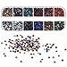 2160 Pcs Strass Cristal Strass Thermocollants Hotfix Strass Décoration pour Artisanat Vêtements Chaussures Sacs Nail DIY 12 Couleurs SS10
