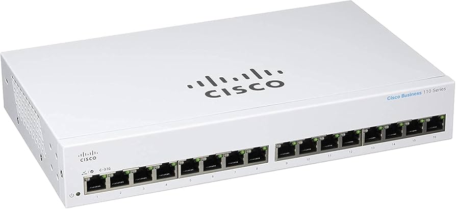 新品開封済み　Cisco ハブ　CBS110-16T Amazon.co.jp: Cisco Business CBS110-16T アンマネージド