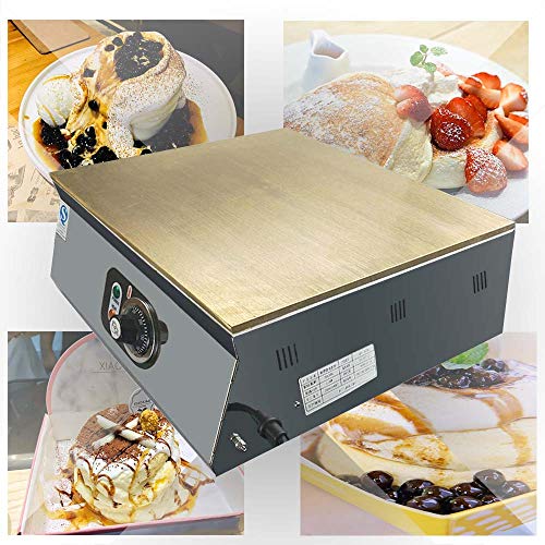 Zz Pro Commercial Nonstick Electric Souffle Maker Stainless Steel 1300Watt Suitable For Making Pancake, Muffin, Puff Pastry #TOP11