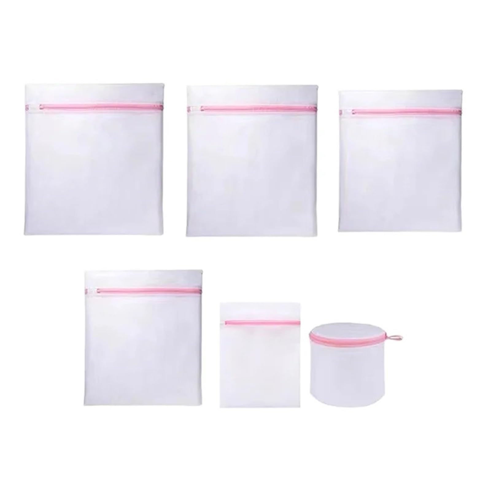Zyayng One Color 6Pcs Washing Bag Protector For Travel Dormmesh Laundry For Delicate Clothing Design For Clothes