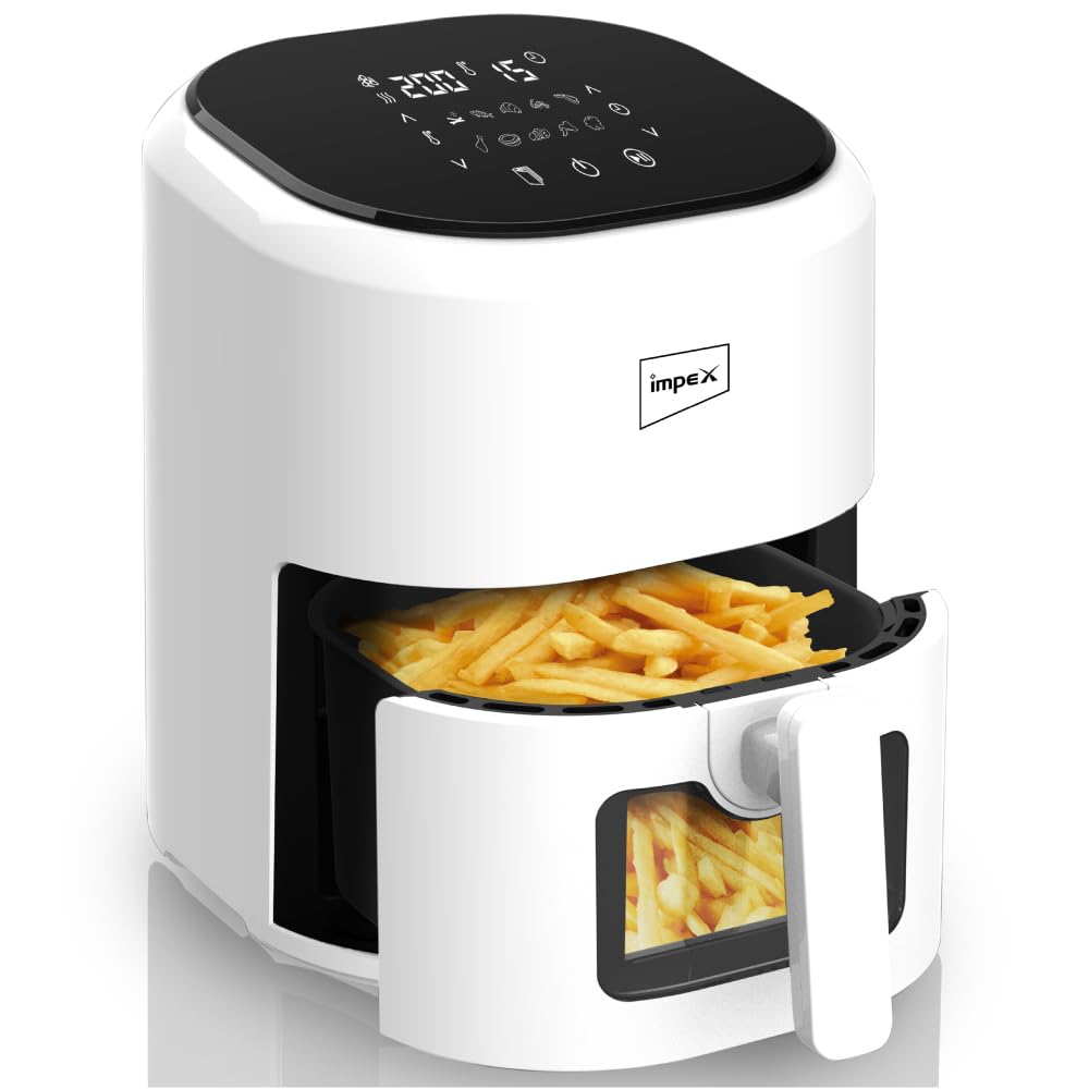 Buy Impex 10in1 Digital Air Fryer 4.5 L Smart Fry DS45, Transparent