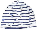 maximo Mädchen Beanie, Jersey Mütze, Mehrfarbig (Marine-Wollweiß-Möve 58), 51
