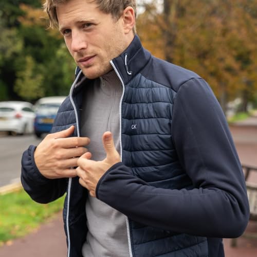 Miniatura 3 de Calvin Klein Hombre Ck Hybrid Chaqueta De Golf - Azul Marino Marina - M