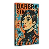 FCOJE Nr. 22 Comedian Barbra_Streisand Pop-Art-Poster für 