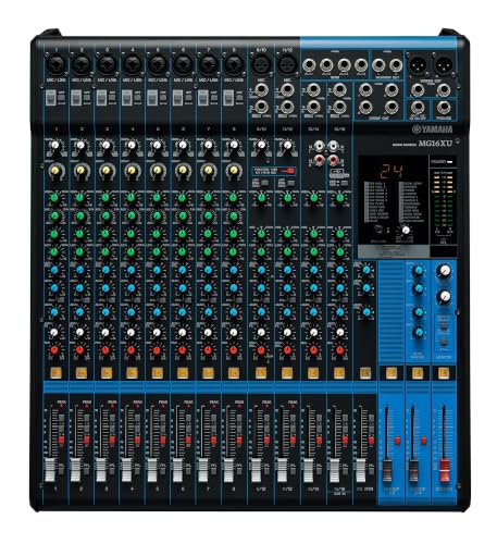配信機器・PA機器・レコーディング機器 YAMAHA MG16XU Amazon | ヤマハ(YAMAHA) 16チャンネルミキシングコンソール MG16XU