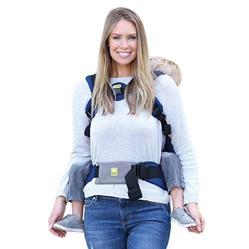 LÍLLÉbaby Baby Carrier Tummy Pad for Additional Support, Grey, Medium