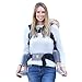 LÍLLÉbaby Baby Carrier Tummy Pad, Grey (Medium)