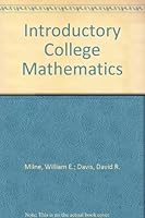 Introductory College Mathematics Rev Edition B0022AMSA6 Book Cover