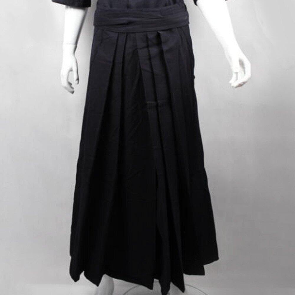 Pantaloni Kendo Hakama Abbigliamento per Arti Marziali Tradizionali Giapponesi Abbigliamento Sportivo Aikido Hapkido Hakama Uniforme per Uomo Donna