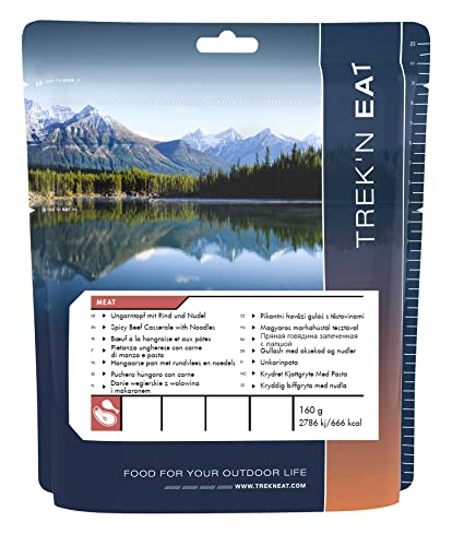 TREK'N EAT - Bœuf à la hongroise et pâtes lyophilisés Cover