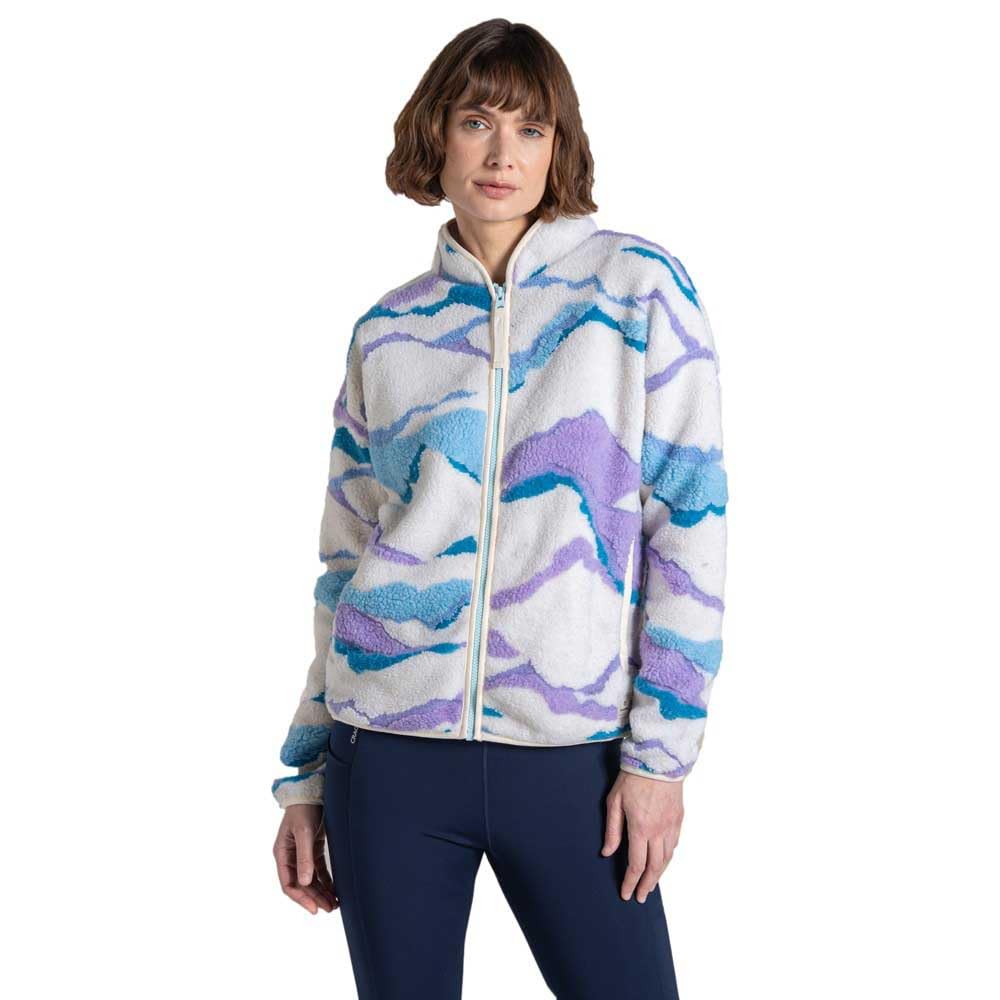 Craghoppers Womens Catalina Insulating Half Zip Fleece - Horizon Print - 12