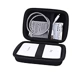Hard Storage Carrying Case for Canon Ivy Mini CLIQ CLIQ+ Photo Printer by Aenllosi (Black)