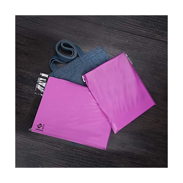 Kkbestpack GT83Y Versandtaschen, 100 Stück, 10 x 13 cm, aus Polyester, wasserdichte Tasche, selbstverschließende… – Bild 4