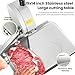 Bone Saw Meat Cutter, 1500W Industrial Butcher Tool Meat Saw, 0.04-7.8 In Cutting thickness Meat Band Saws, 330-441 LBS/H High Speed for Butchering for Ribs/Beef/Poultry